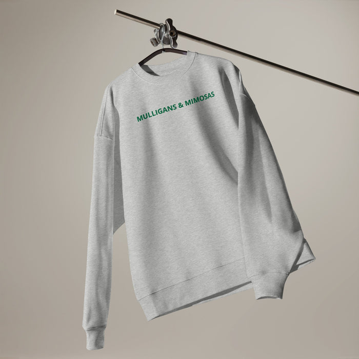 Unisex organic oversized sweatshirt - Heather Grey S - Club Rehab