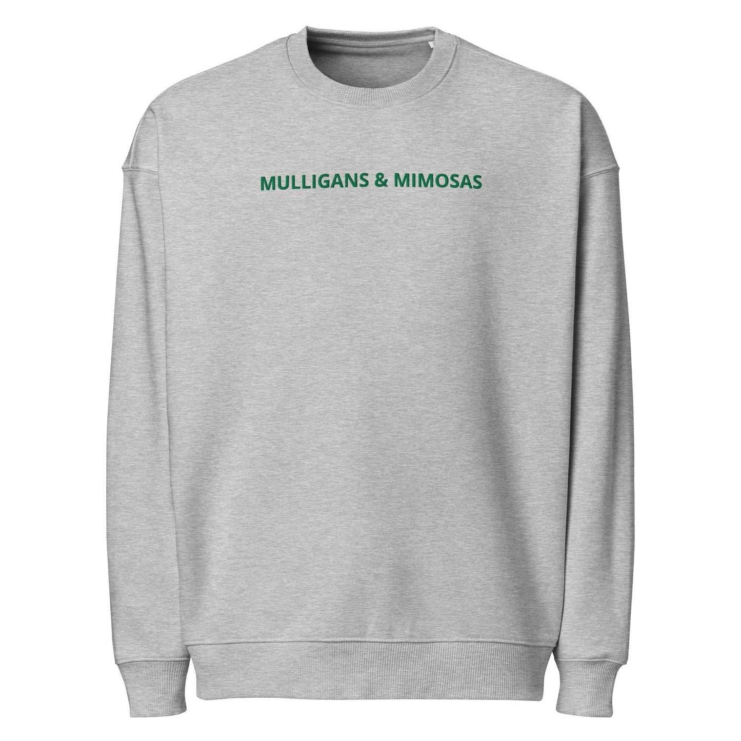 Unisex organic oversized sweatshirt - White S - Club Rehab