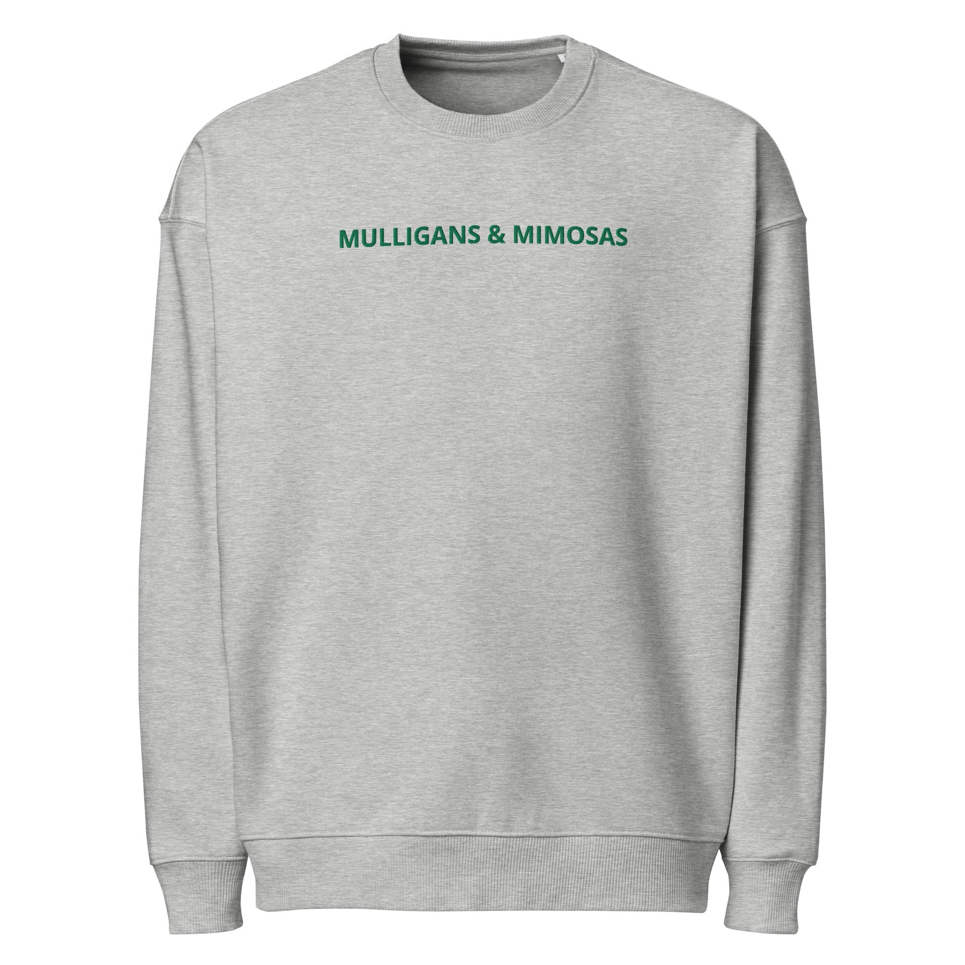 Unisex organic oversized sweatshirt - White S - Club Rehab