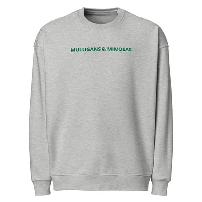 Unisex organic oversized sweatshirt - White S - Club Rehab