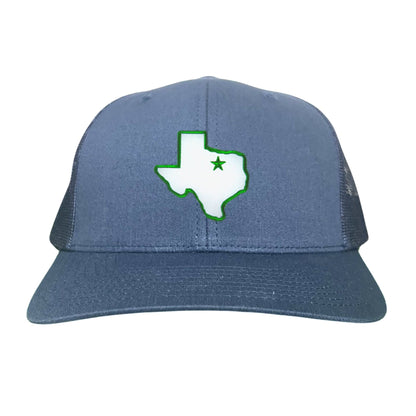 UNT State of Texas Star / 210 / Hats / UNT012 / MM - Navy Mesh Snapback Curved Bill Mesh Snapback - Club Rehab