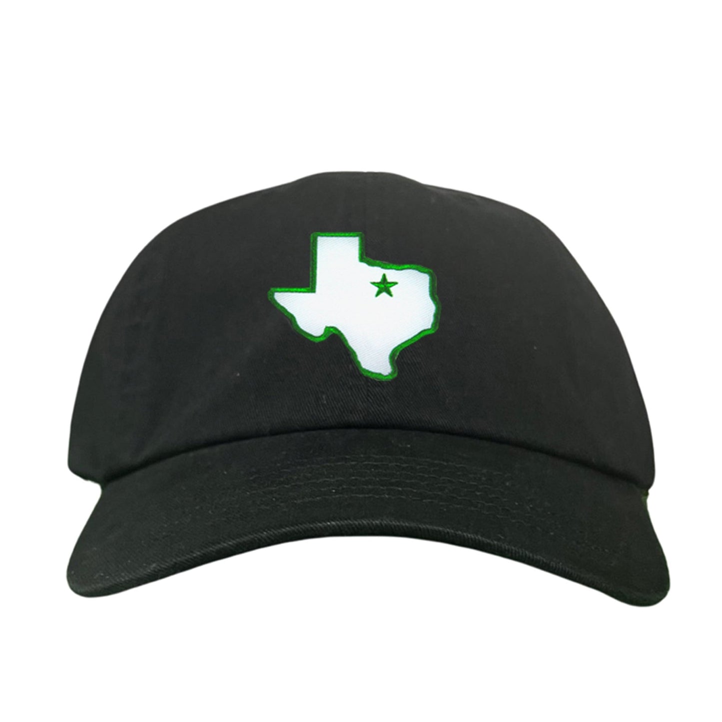 UNT State of Texas Star / 210 / Hats / UNT012 / MM - Dad Hat Black - Club Rehab