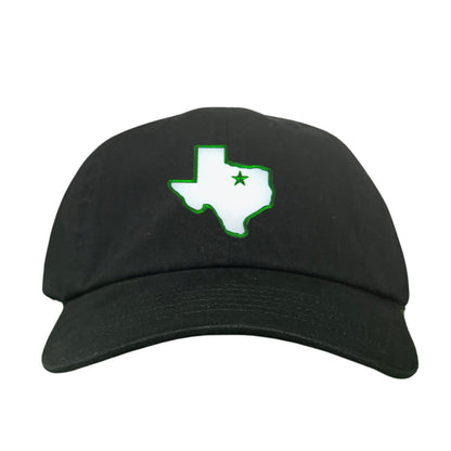 UNT State of Texas Star / 210 / Hats / UNT012 / MM - Dad Hat Black - Club Rehab