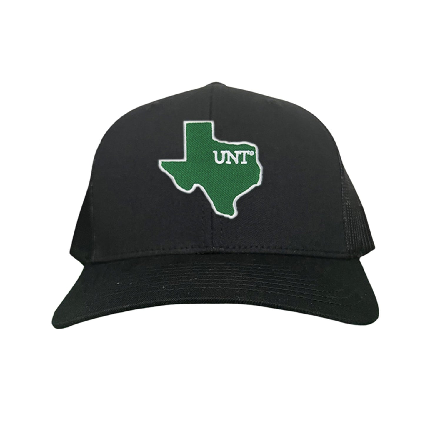 UNT / State of Texas UNT / 213 / Hats / UNT012 / MM - Black Curved Bill Mesh Snapback - Club Rehab