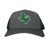 Charcoal Curved Bill Mesh Snapback