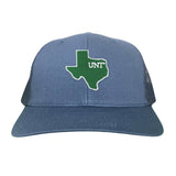 Navy Mesh Snapback Curved Bill Mesh Snapback