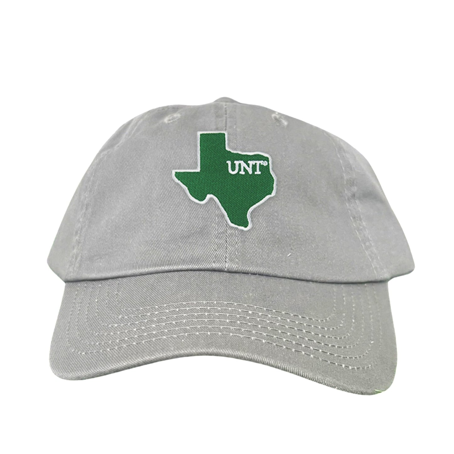 UNT / State of Texas UNT / 213 / Hats / UNT012 / MM - Dad Hat Grey - Club Rehab