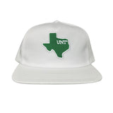 Flatbill White Canvas Snapback