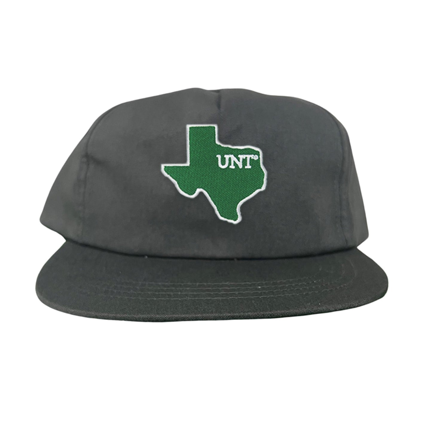 UNT / State of Texas UNT / 213 / Hats / UNT012 / MM - Flatbill Charcoal Canvas Snapback - Club Rehab