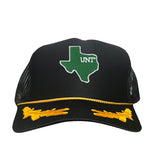 Foam Black/Gold Mesh Snapback