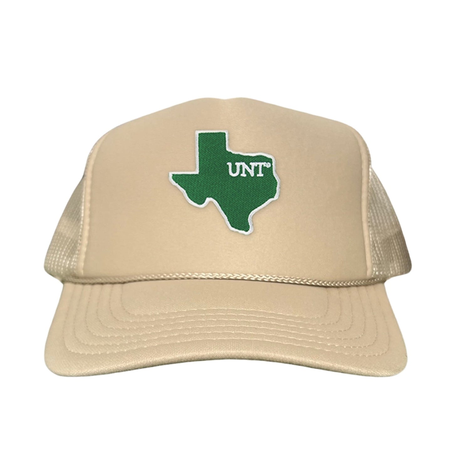 UNT / State of Texas UNT / 213 / Hats / UNT012 / MM - Foam Khaki Mesh Snapback - Club Rehab