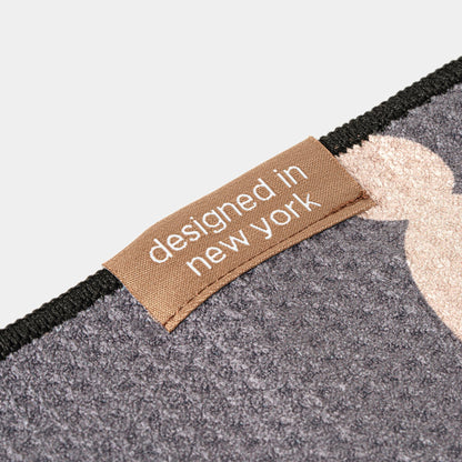 Urban Gent | Mustache Patterned Magnetic Golf Towel - Club Rehab