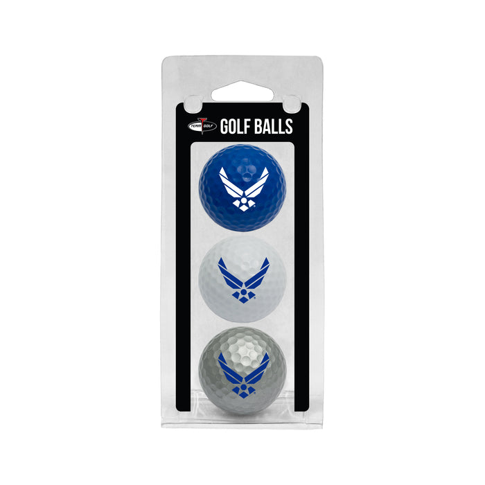 U.S. Air Force Golf Balls - 3 Pack by Team Golf, supplier SKU 59805C