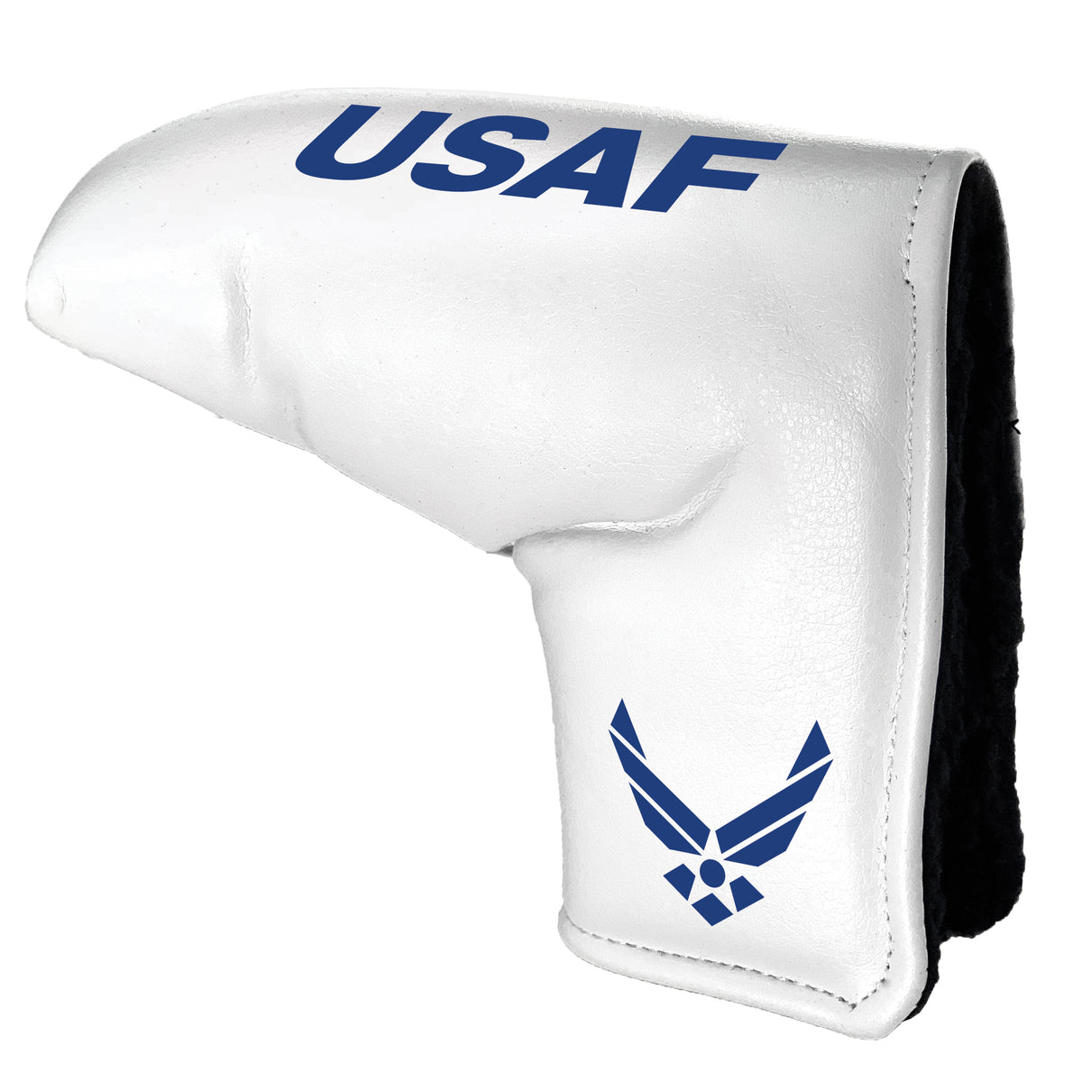 U.S. Air Force White Printed Tour Blade Putter Cover by Team Golf, supplier SKU 59854C