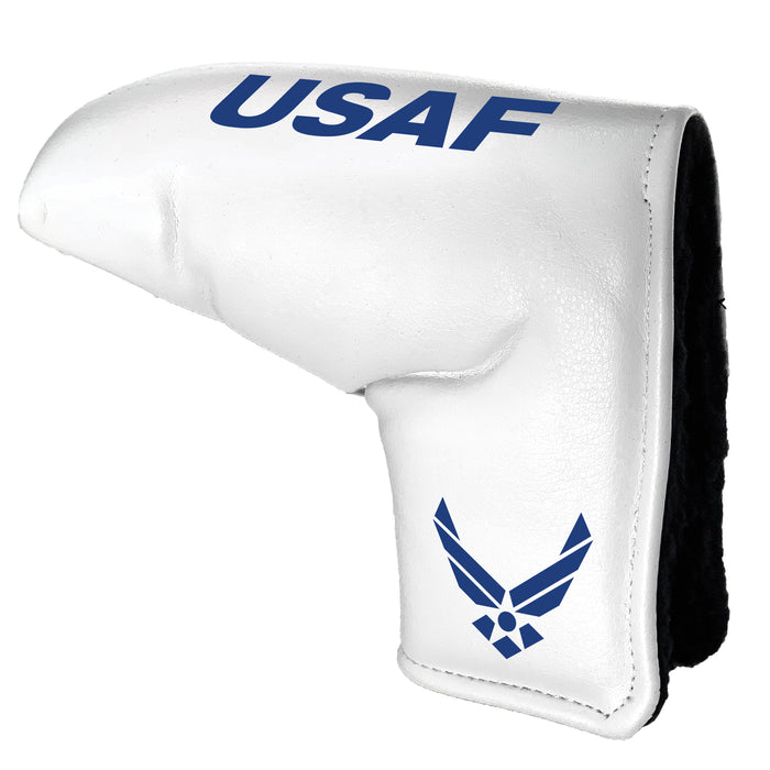 U.S. Air Force White Printed Tour Blade Putter Cover by Team Golf, supplier SKU 59854C