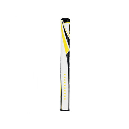 Side view of the U.S. Army SuperStroke Mid Slim 2.0 putter grip with yellow stars on a white panel