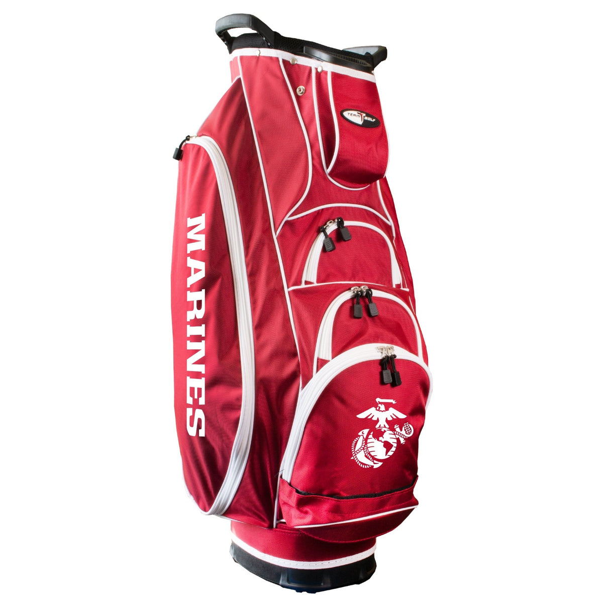 US Marines Albatross golf cart bag in Dark Red