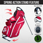U.S. Marines Fairway Stand Bag - Image 5 - Club Rehab