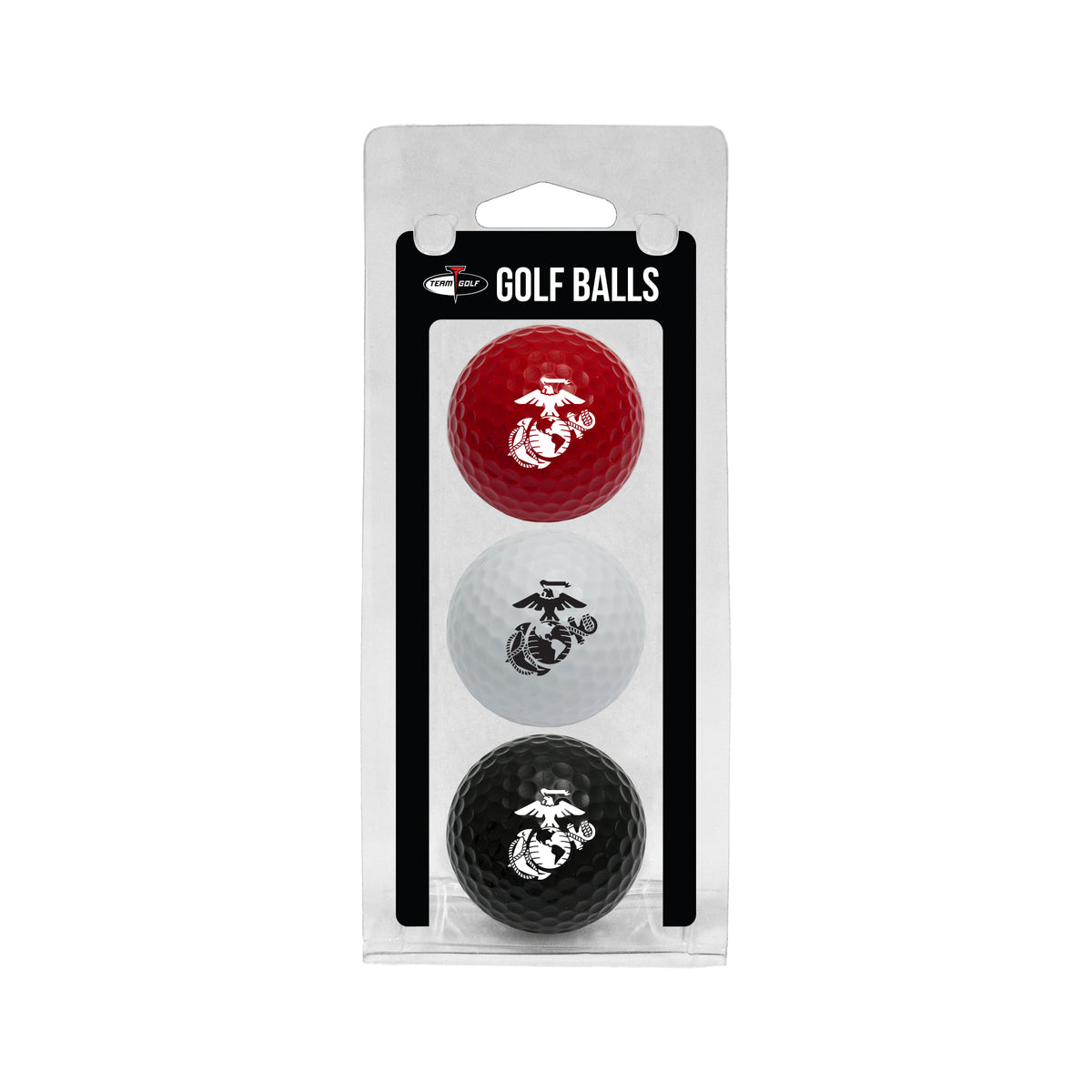 U.S. Marines Golf Balls - 3 Pack by Team Golf, supplier SKU 64605C