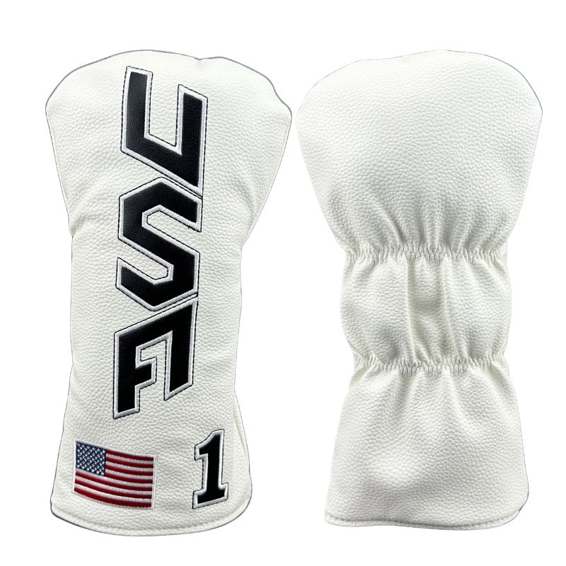 USA Heritage Headcovers - White Driver - Club Rehab
