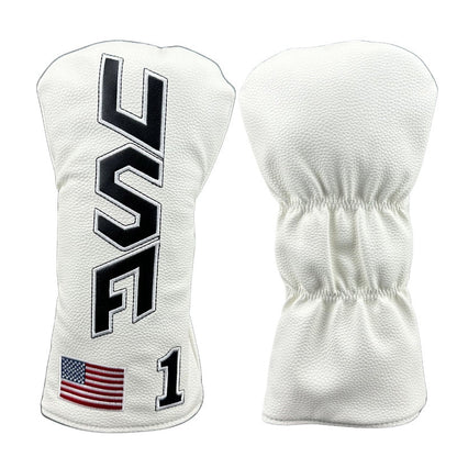 USA Heritage Headcovers - White Driver - Club Rehab
