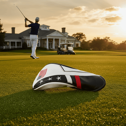 USA Synthetic Leather Golf Headcover - Driver - Club Rehab