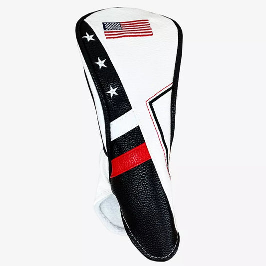 USA Synthetic Leather Golf Headcover - Hybrid - Club Rehab