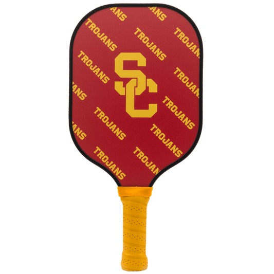 USC Trojans Pickleball Paddle | Carbon Fiber Face | 12mm Core - Club Rehab