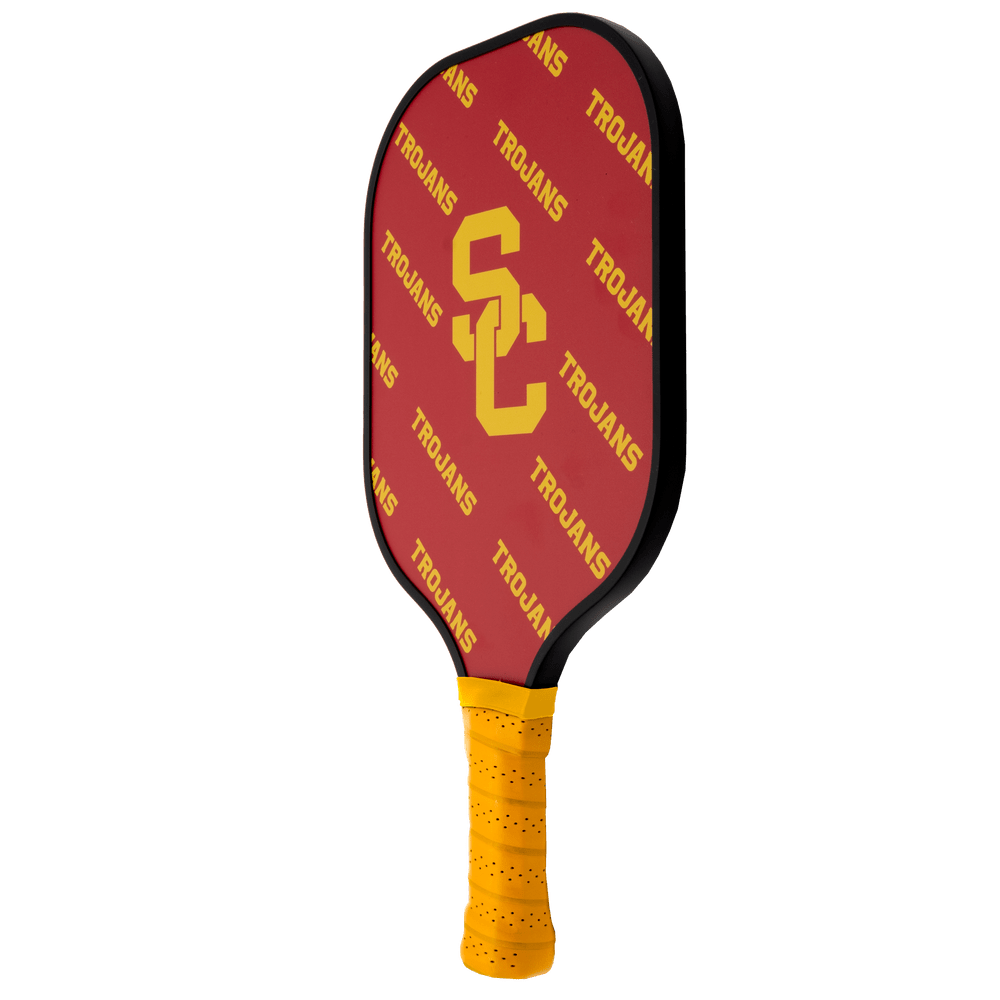 USC Trojans Pickleball Paddle | Carbon Fiber Face | 12mm Core - Club Rehab