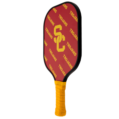 USC Trojans Pickleball Paddle | Carbon Fiber Face | 12mm Core - Club Rehab