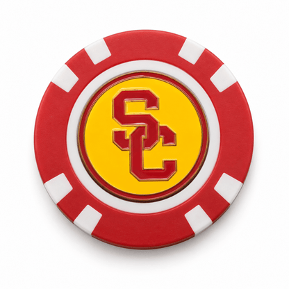 USC Trojans Poker Chip Ball Marker - Club Rehab