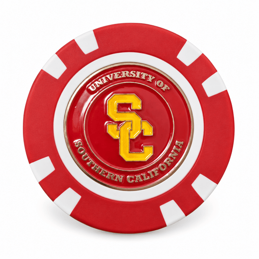 USC Trojans Poker Chip Ball Marker - Club Rehab