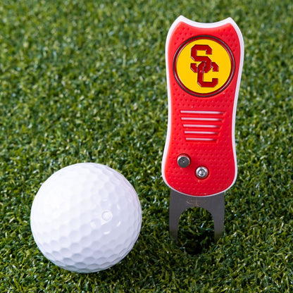 USC Trojans Switchblade Divot Tool - Image 2 - Club Rehab