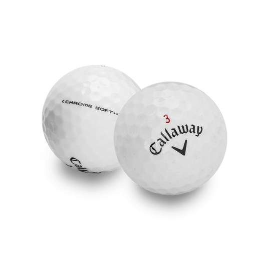 Used Callaway Chrome Soft Golf Balls - 1 Dozen - Mint - Club Rehab