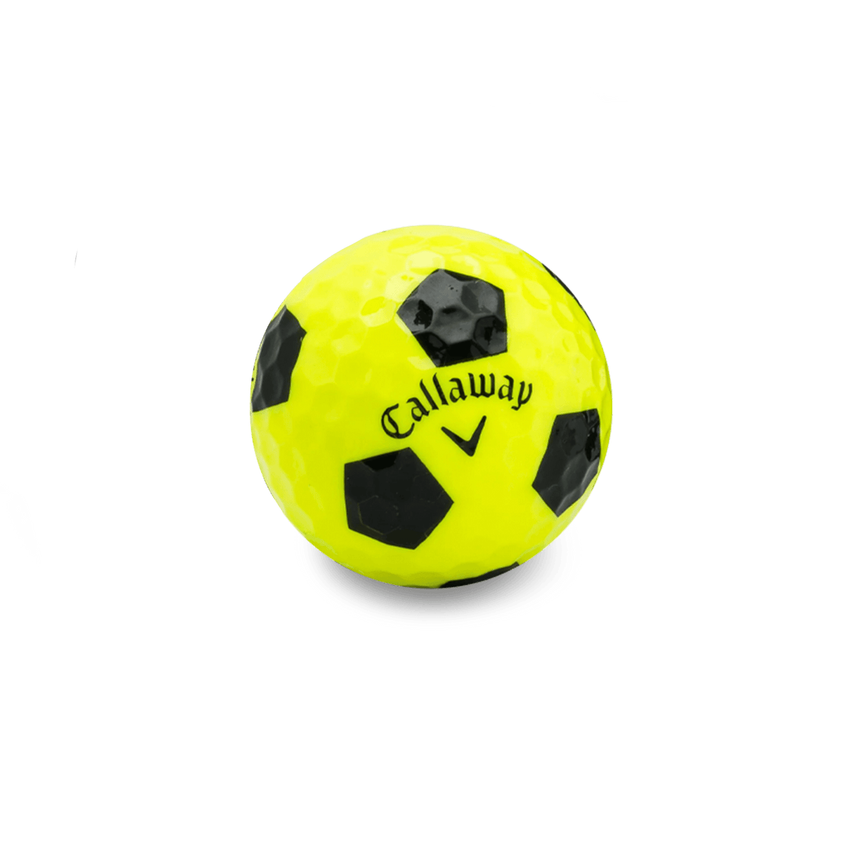 Used Callaway Chrome Soft Truvis Golf Balls - 1 Dozen - Mint Yellow - Club Rehab