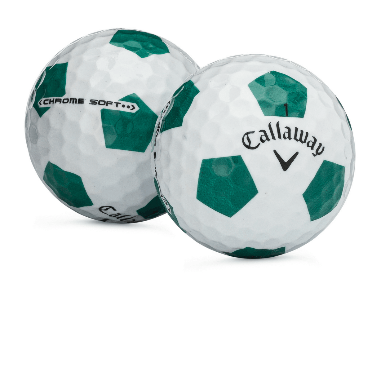 Used Callaway Chromesoft Truvis Mix Golf Balls - 1 Dozen - Mint - Club Rehab
