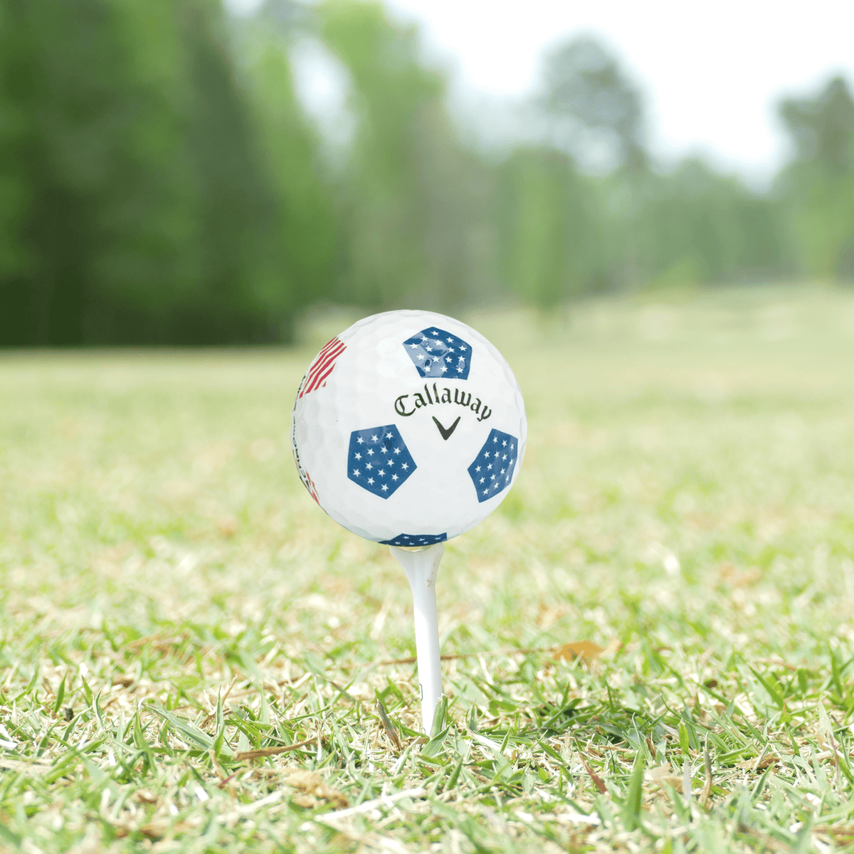 Used Callaway Chromesoft Truvis Team USA Golf Balls - 1 Dozen - Mint White - Club Rehab