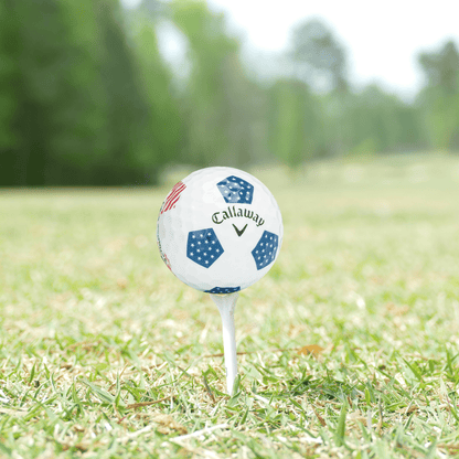 Used Callaway Chromesoft Truvis Team USA Golf Balls - 1 Dozen - Mint White - Club Rehab