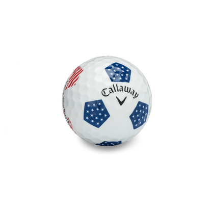 Used Callaway Chromesoft Truvis Team USA Golf Balls - 1 Dozen - Mint White - Club Rehab