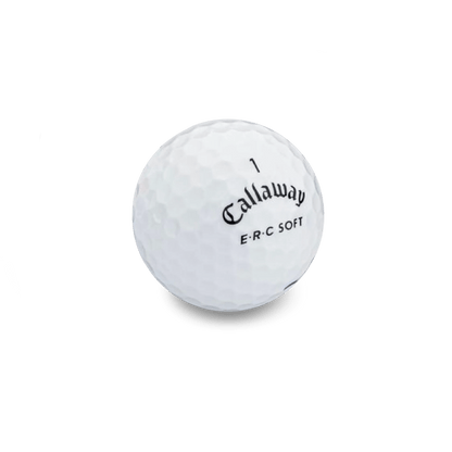 Used Callaway ERC Soft Triple Track Golf Balls - 1 Dozen - Mint White - Club Rehab