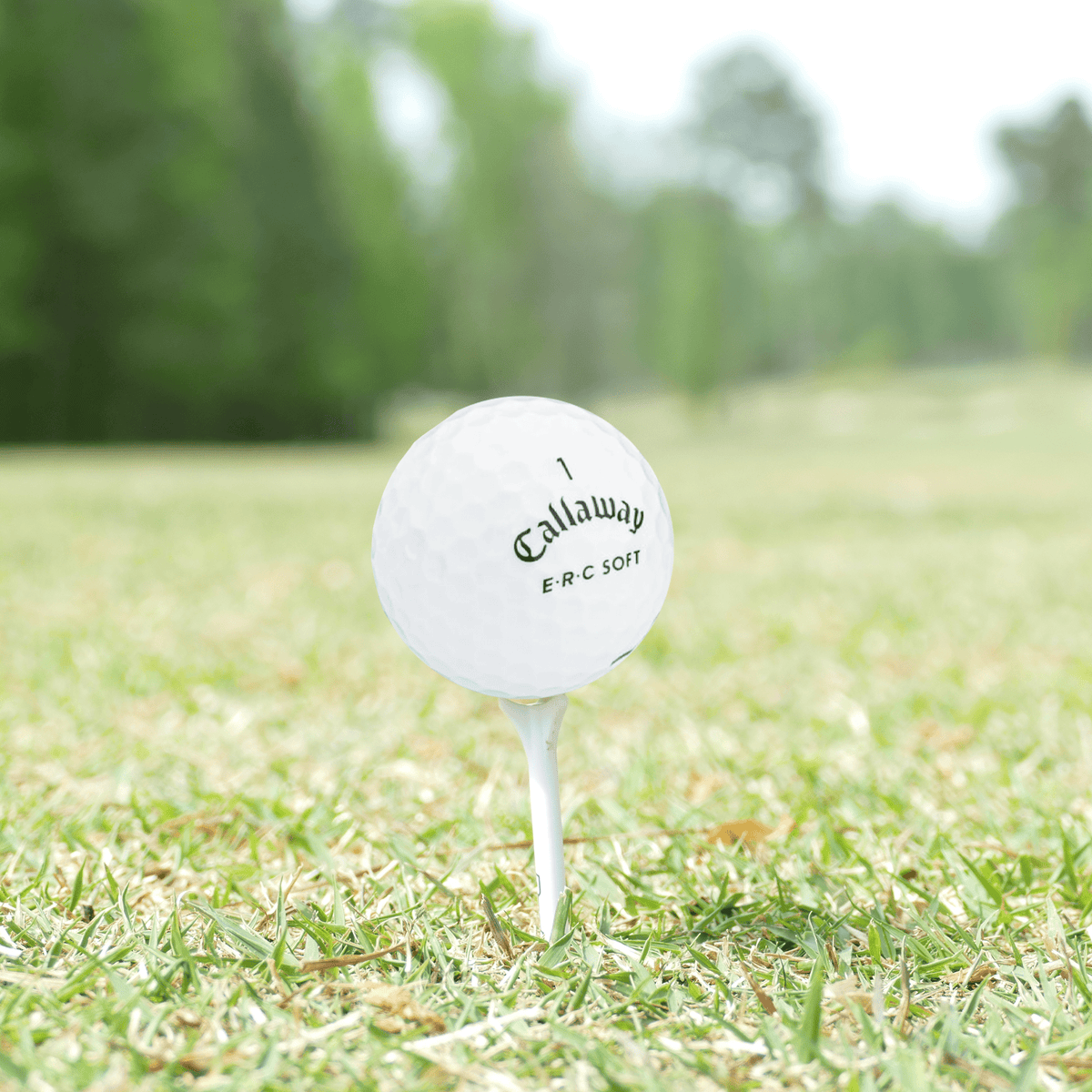 Used Callaway ERC Soft Triple Track Golf Balls - 1 Dozen - Mint White - Club Rehab