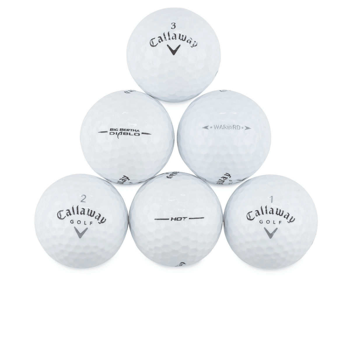 Used Callaway Mix Golf Balls - 1 Dozen - Mint - Club Rehab