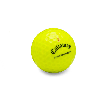 Used Callaway Triple Track Mix Yellow - 1 Dozen - Mint - Club Rehab