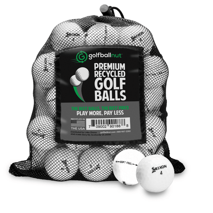 Used Srixon Mix Golf Balls - Mesh Bag - 24 - Club Rehab