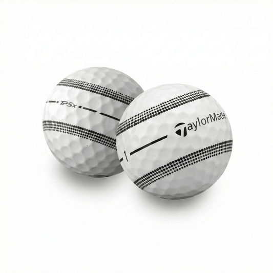 Used TaylorMade TP5x Stripe Golf Balls - 1 Dozen - Mint - Club Rehab