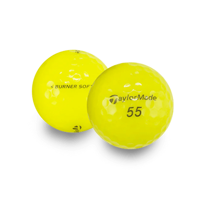 Used TaylorMade Yellow Mix Golf Balls - 1 Dozen - Mint - Club Rehab