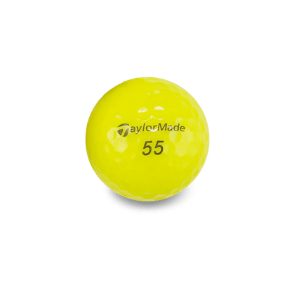 Used TaylorMade Yellow Mix Golf Balls - 1 Dozen - Mint - Club Rehab