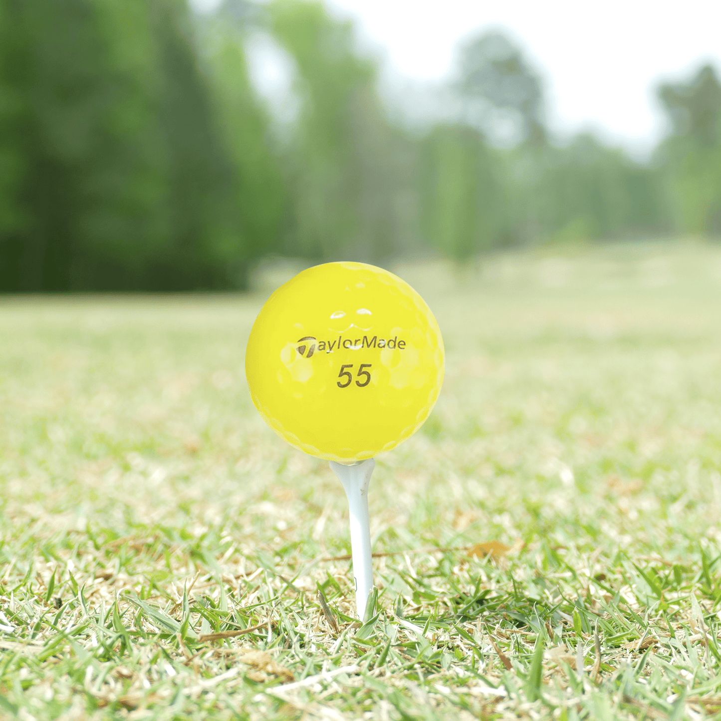 Used TaylorMade Yellow Mix Golf Balls - 1 Dozen - Mint - Club Rehab