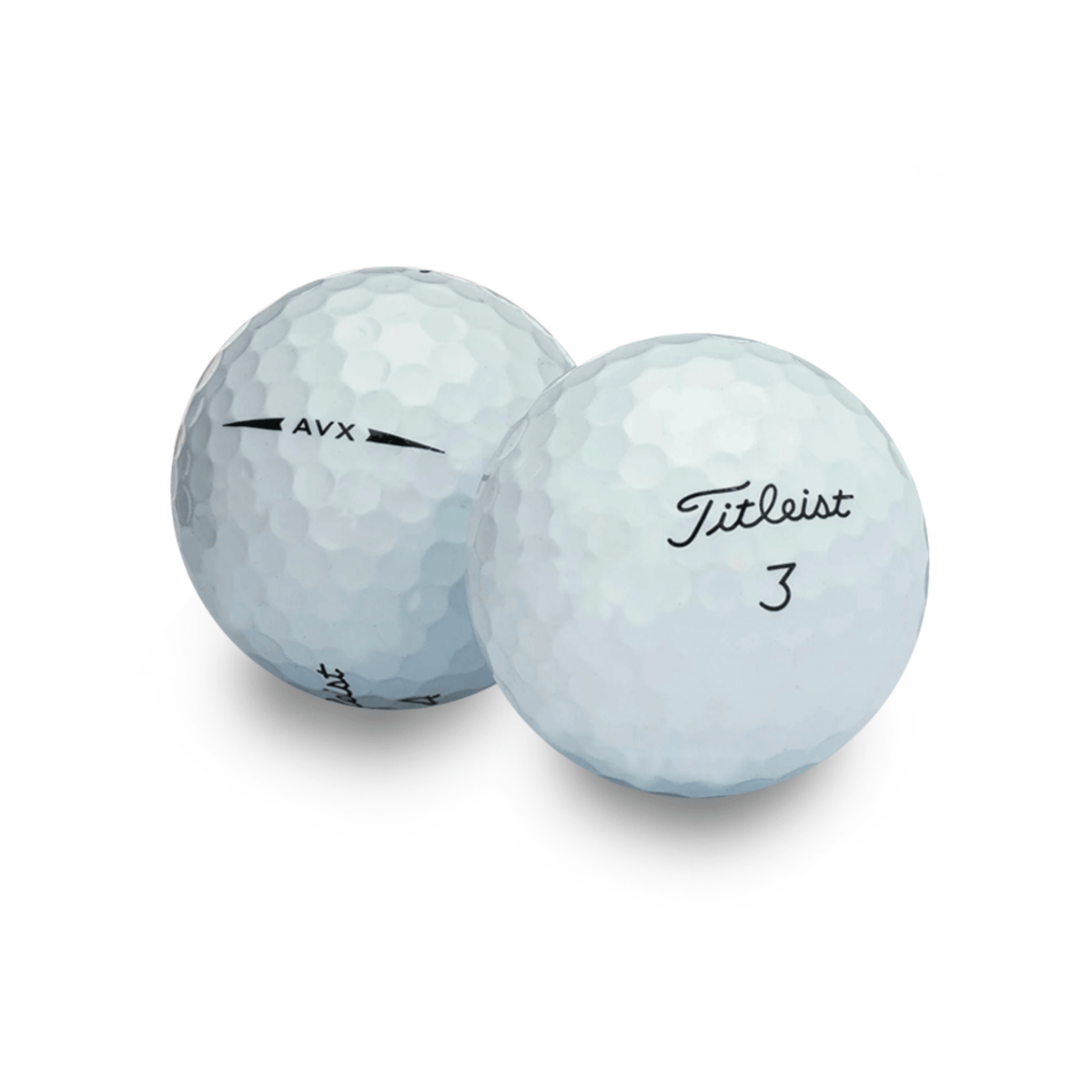 Used Titleist AVX Golf Balls - 1 Dozen - White Mint - Club Rehab