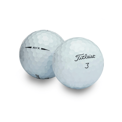 Used Titleist AVX Golf Balls - 1 Dozen - White Mint - Club Rehab